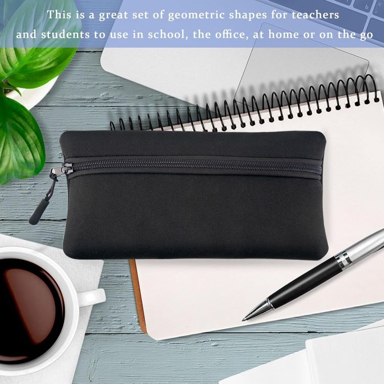 Picture of 17 Pcs Stationary Sets, Maths Sets For Secondary School, Secondary School Stationery Set, Back To School Stationery Ruler Set 