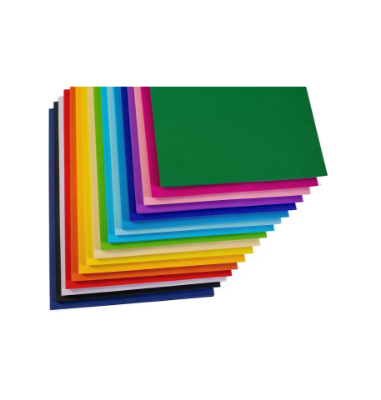 Picture of 500 Pack 80GSM Vivid Multi-Coloured Paper Bright & Pastel Rainbow Colour A4 Paper