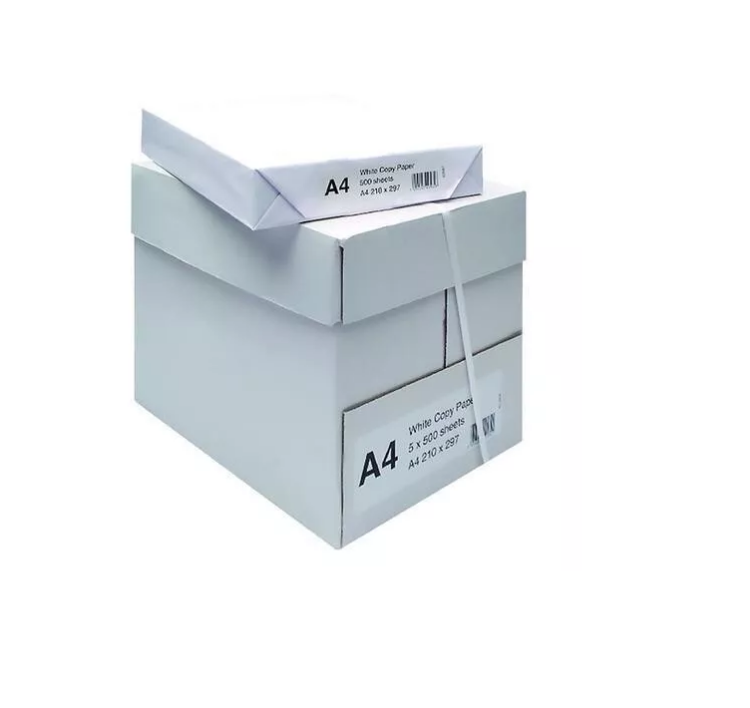 Picture of Office Copier A4 Printer Paper 75gsm- 5 Reams - 2500 Sheets, Full Box 