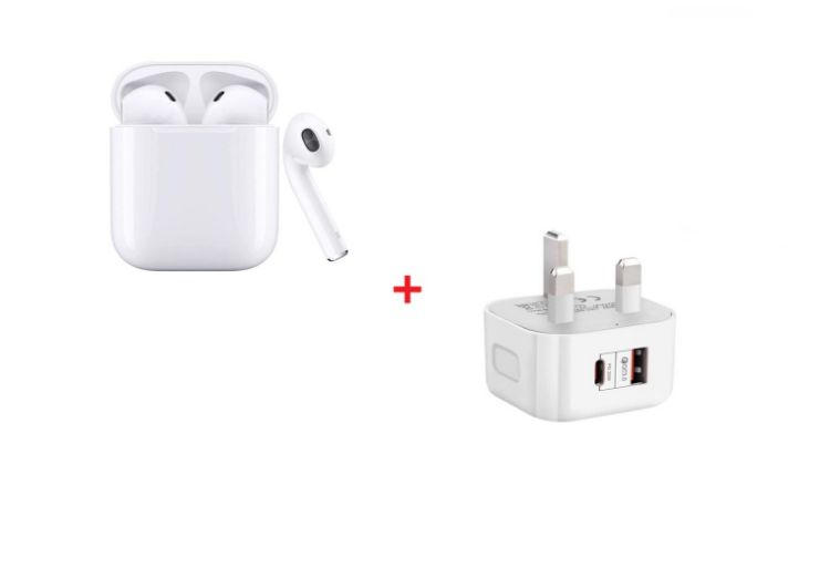 Picture of Airpods 2nd Generation with MagSafe Wireless Charging Case | Sweat-Resistant | Fast Pairing, and Crystal-Clear HD Mic