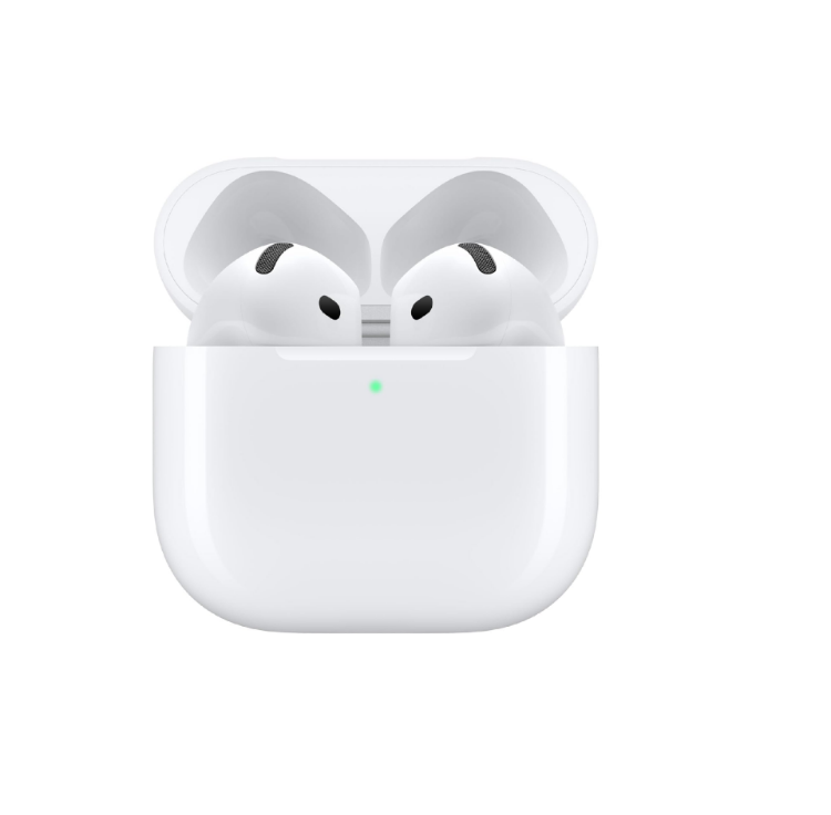 Picture of AirPods 4th Generation with Active Noise Cancellation, Adaptive Audio, H2 Chip – USB-C & Wireless Charging Case