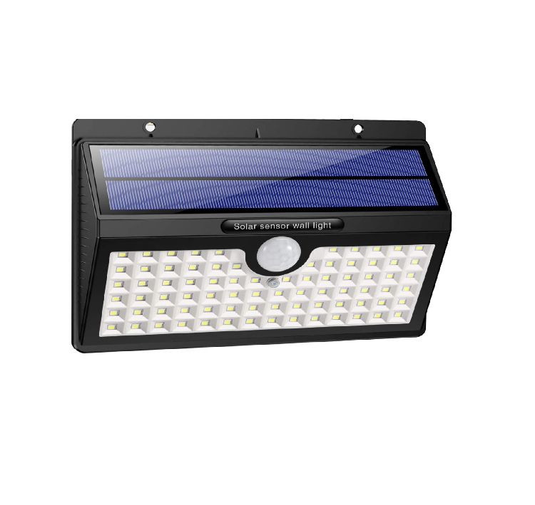Picture of 78 LED Solar Motion Sensor Security Lights – Waterproof, Wireless Outdoor Solar-Powered Wall Lights