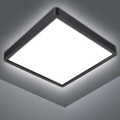 Picture of 48W LED Flush Mount Ceiling Light – 100W Equivalent, 6000K Daylight White, Waterproof IP54, Square Modern Design