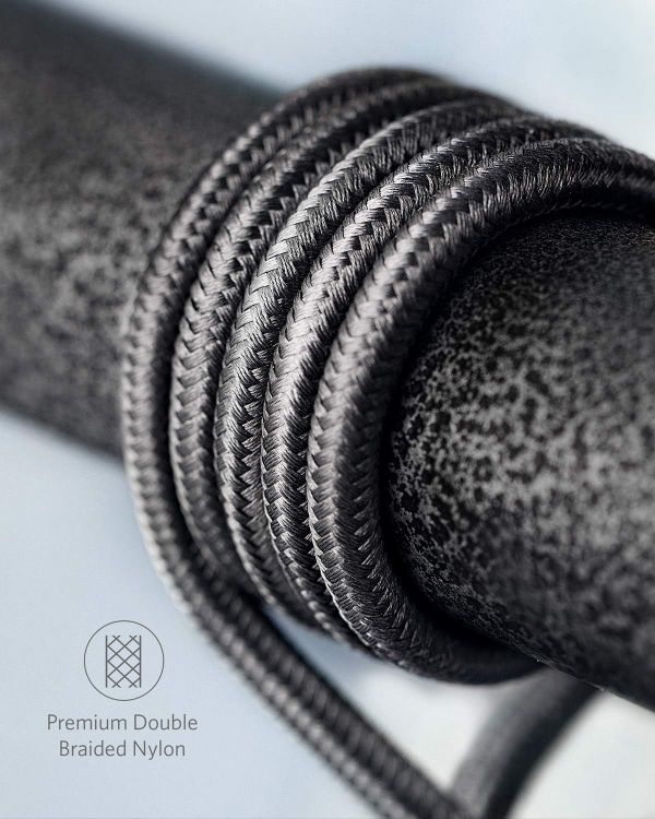 Picture of Anker USB-C to USB-C Charger Cable, 6 ft 2-Pack, 60W Fast Charging for iPhone 17/16/15, iPad Pro, Samsung Galaxy, MacBook Pro