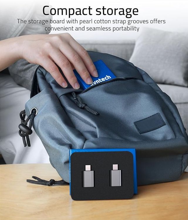 Picture of USB C to USB Adapter (2 Pack), USB-C Male to USB 3.0 Female Adapter Compatible with MacBook Pro after 2016, MacBook Air after 2018, Dell XPS 