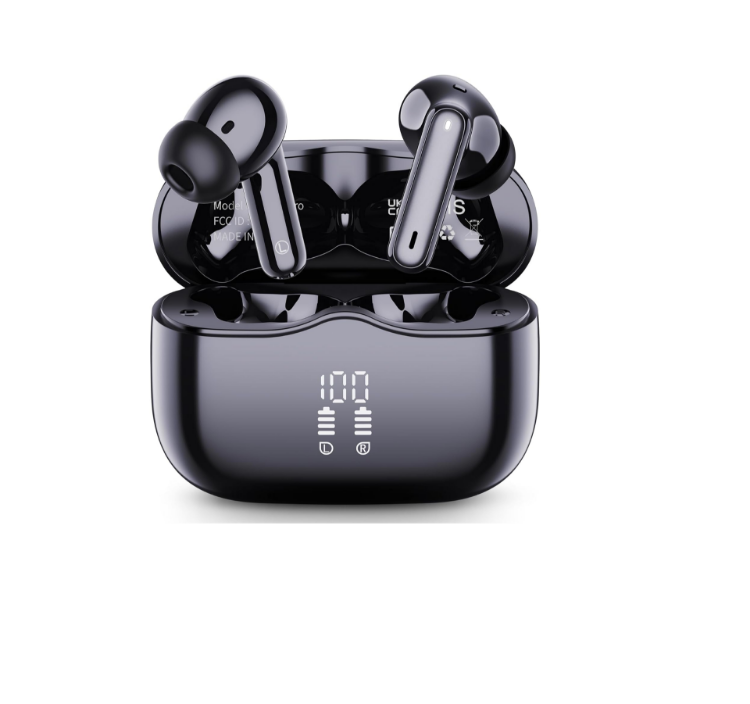 Picture of Bluetooth 5.4 Wireless Earbuds – HiFi, Noise-Cancel, 40H Playtime, IP7 Waterproof, USB-C
