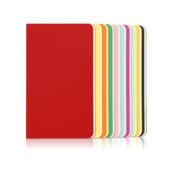 Picture of Ojussa 10-Pack A6 Rainbow Lined Notebooks, 60 Pages Each – Colorful Notepads for Students, Memos, Diaries, Travel, and Planning, 14×9cm