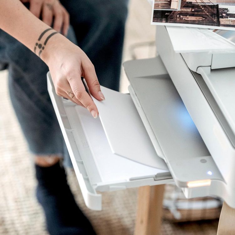 Picture of delka Multi-Purpose A4 Printer Paper, 75gsm A4 Paper, 2 Ream, 1000 Sheets, White